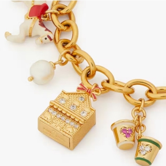 Kate Spade Winter Wonderland Charm Bracelet - Picture 5 of 9